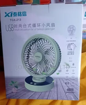 Rechargeable Table Fan
