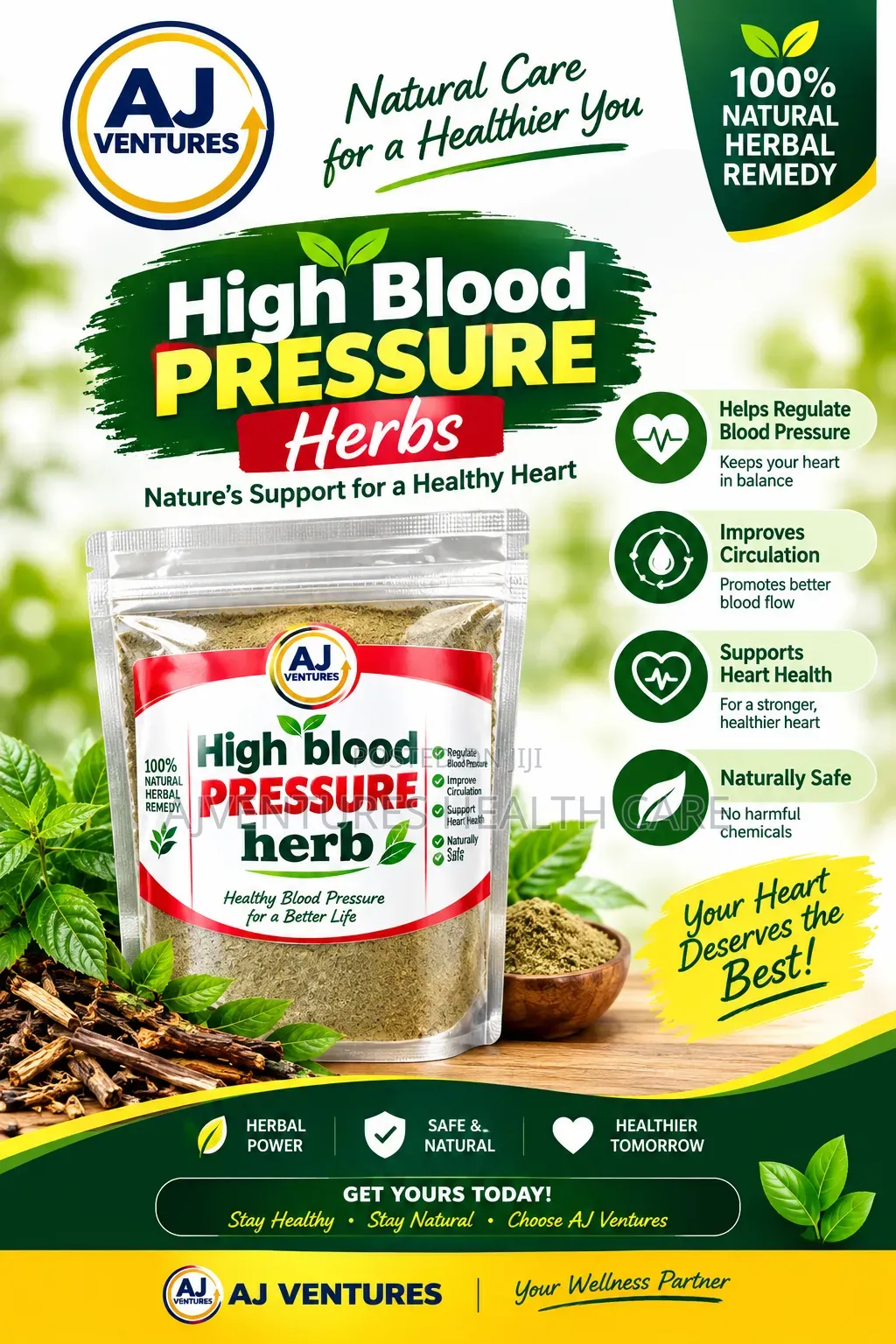 High Blood Pressure Herbs