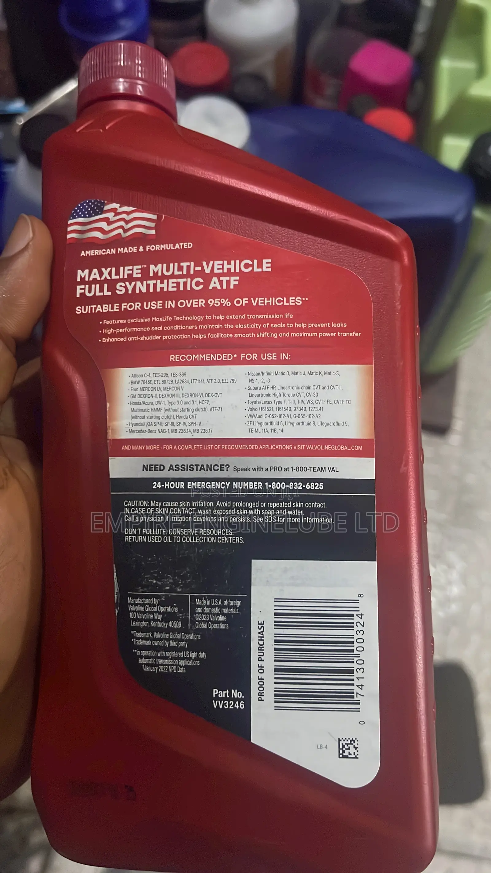 Valvoline ATF Multi-Maxlife