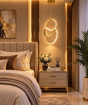 Luxury LED Dropping Pendant Chandelier