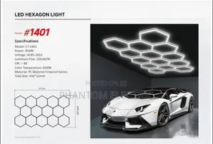 Led Hexagon Light #1401