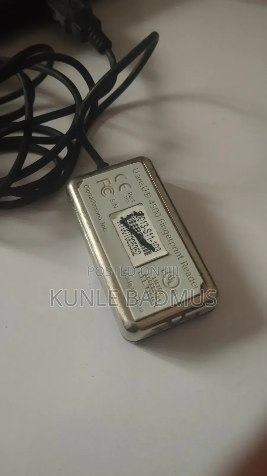 Digital Persona Fingerprint Scanner
