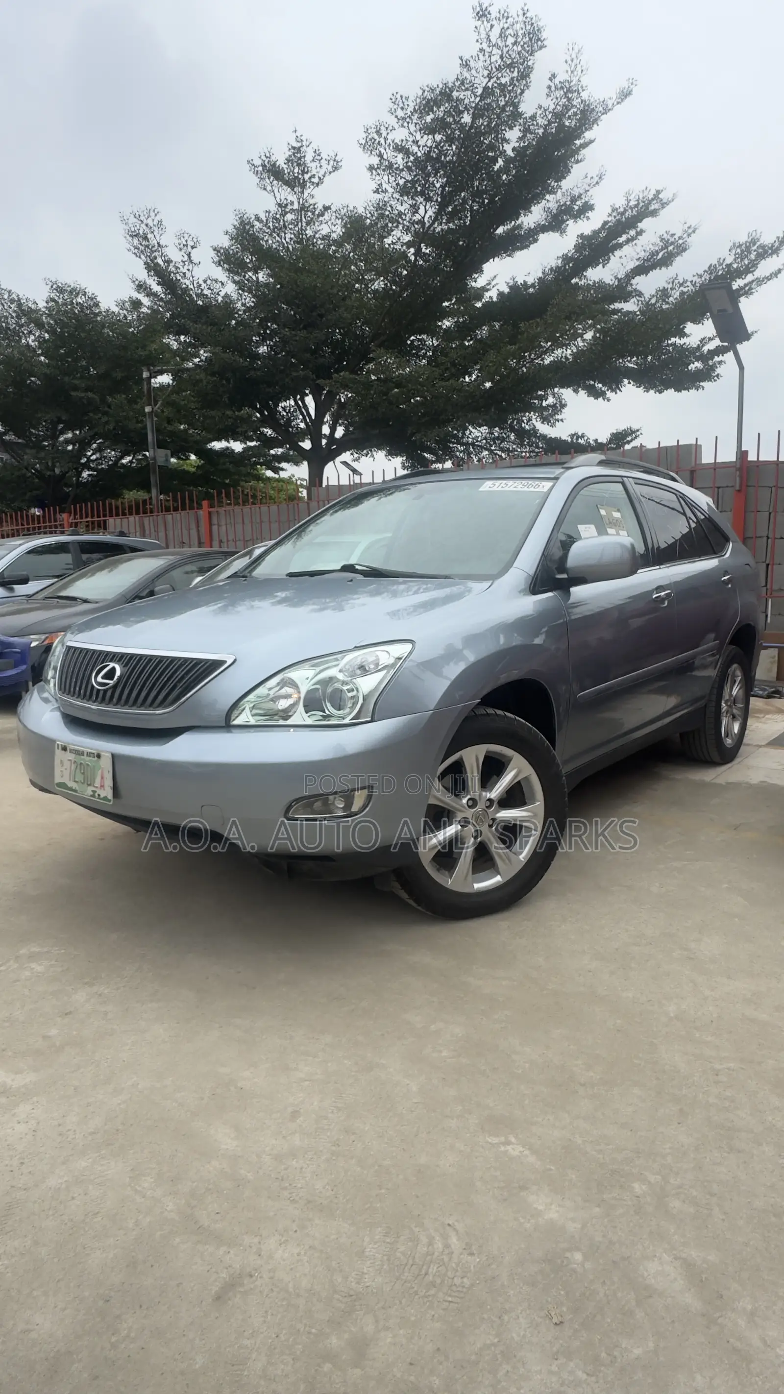 Lexus RX 2008 Blue