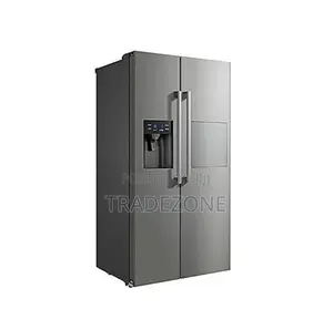 Hisense 628L Side-by-Side Refrigerator With Ice Maker Water Dispense