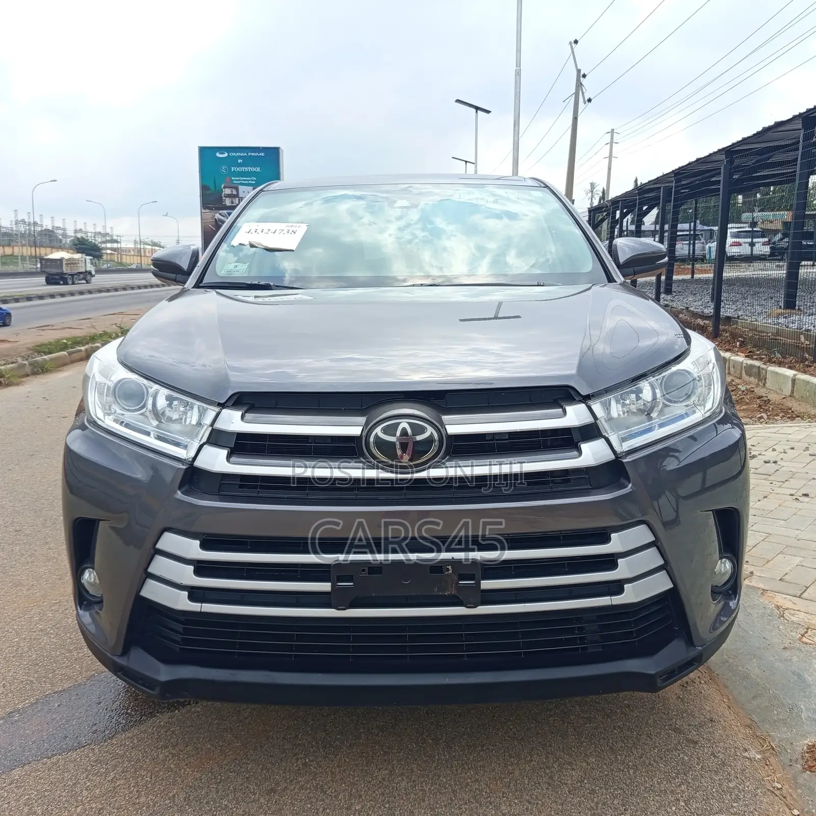 Toyota Highlander 2018 Gray
