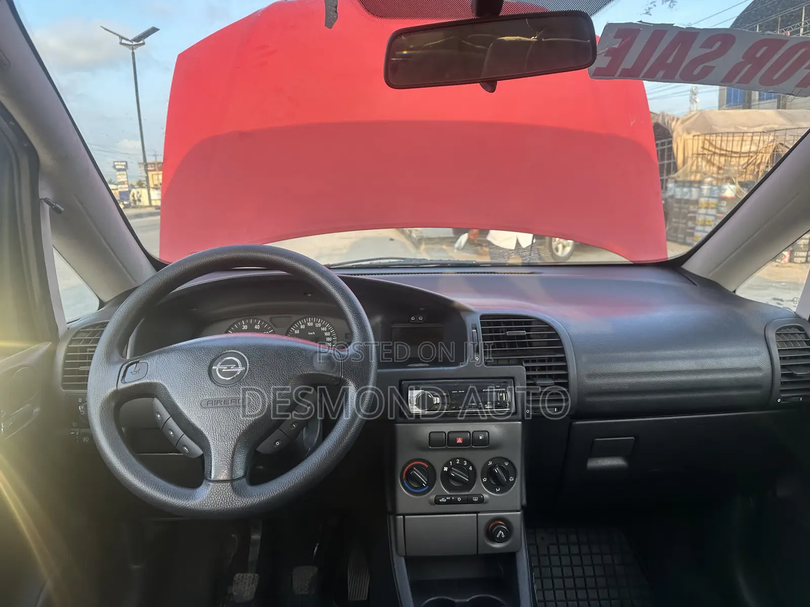Opel Zafira 1.6 CNG 2005 Red