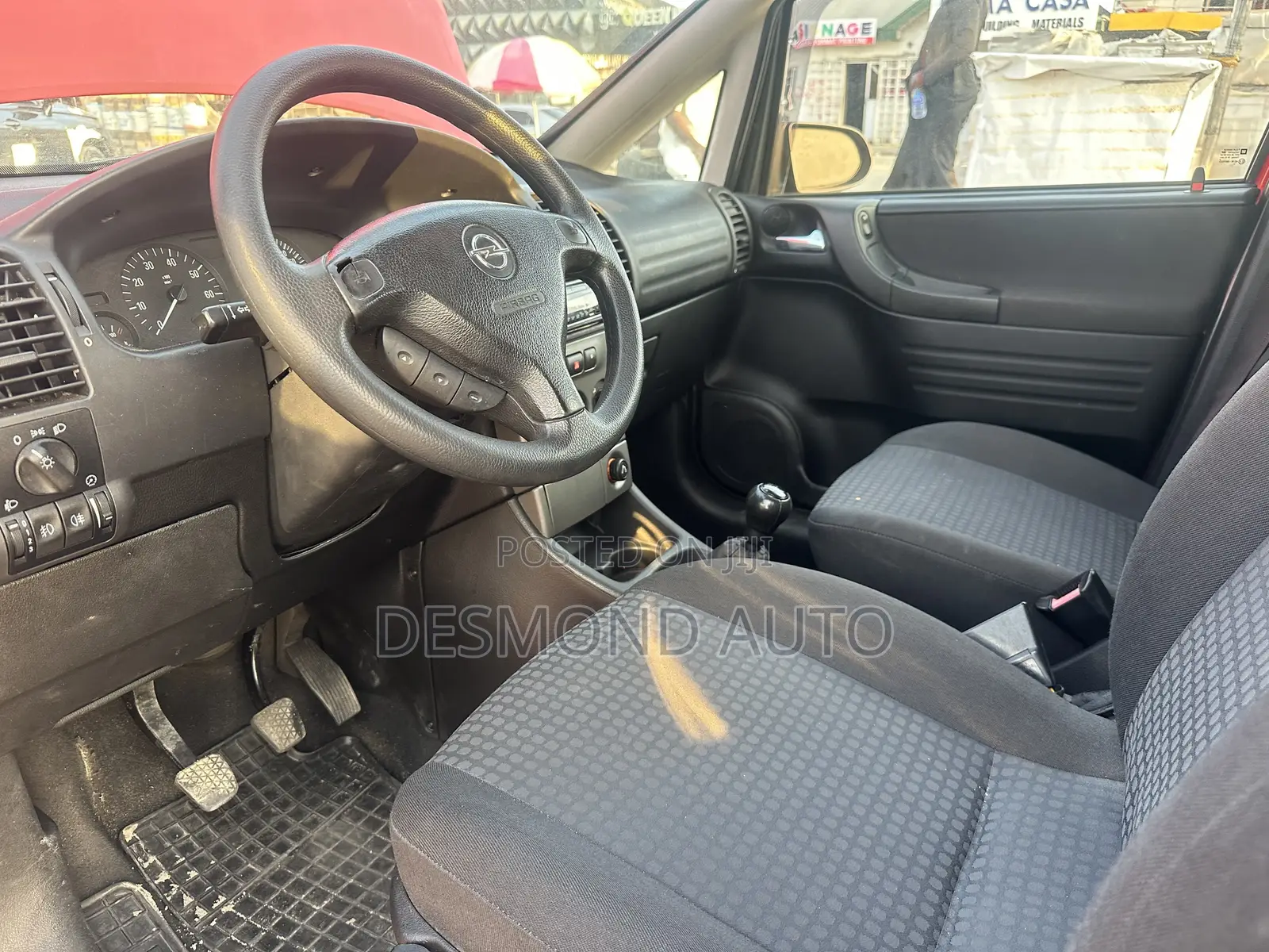 Opel Zafira 1.6 CNG 2005 Red