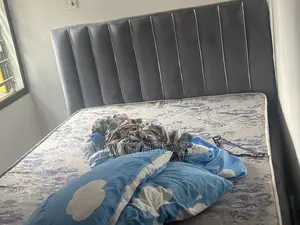 6X6 Mattress and Bed Frame Complete