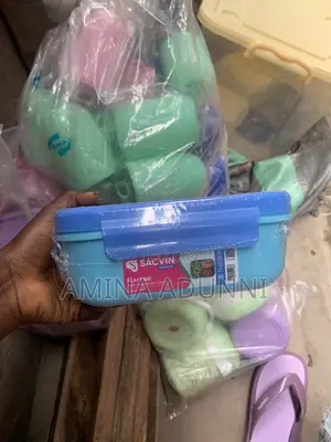 Colourful 3-Compartment Lunch Box
