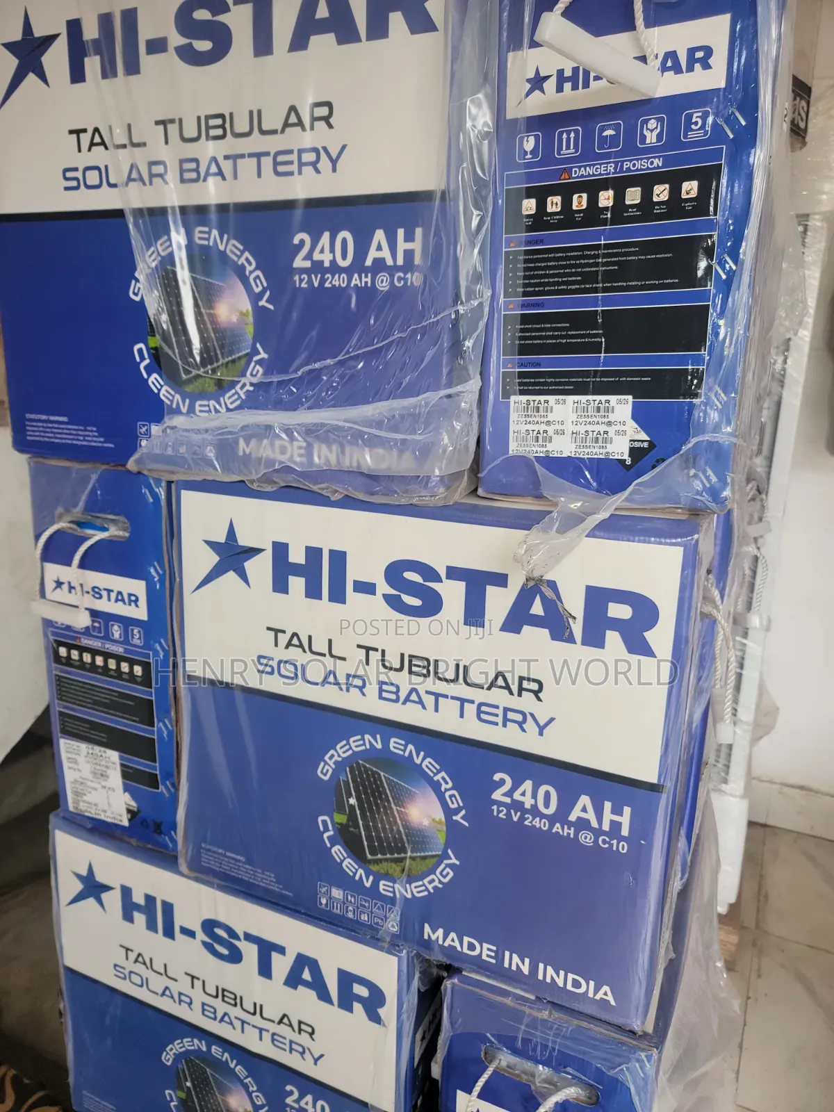 Hi Star Tubular 240ah