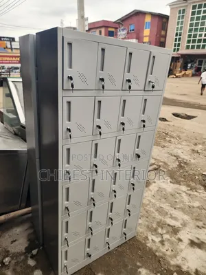 Imported 24doors Metal Staff's Locker.