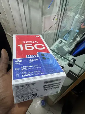 New Xiaomi Redmi 15C 4G 128 GB Black