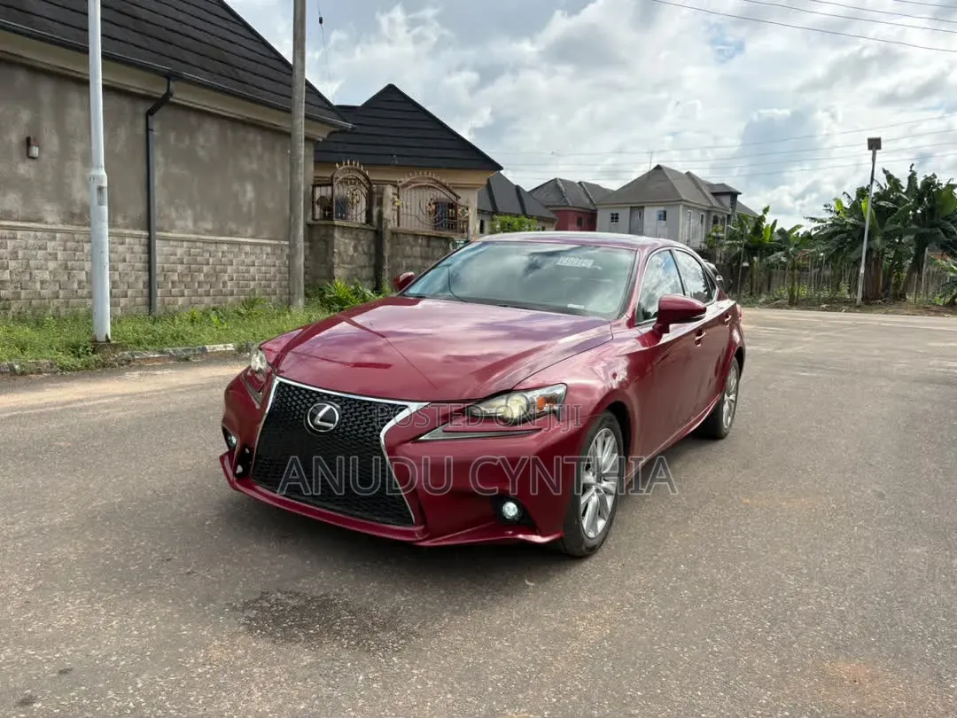 Lexus IS 2015 Red