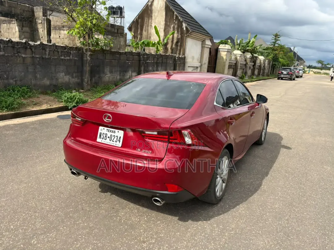 Lexus IS 2015 Red