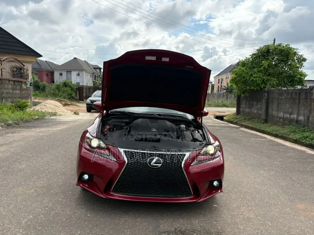 Lexus IS 2015 Red
