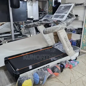 6HP Commercial Treadmill 25mm Board Wide Belt 180kg User Weight