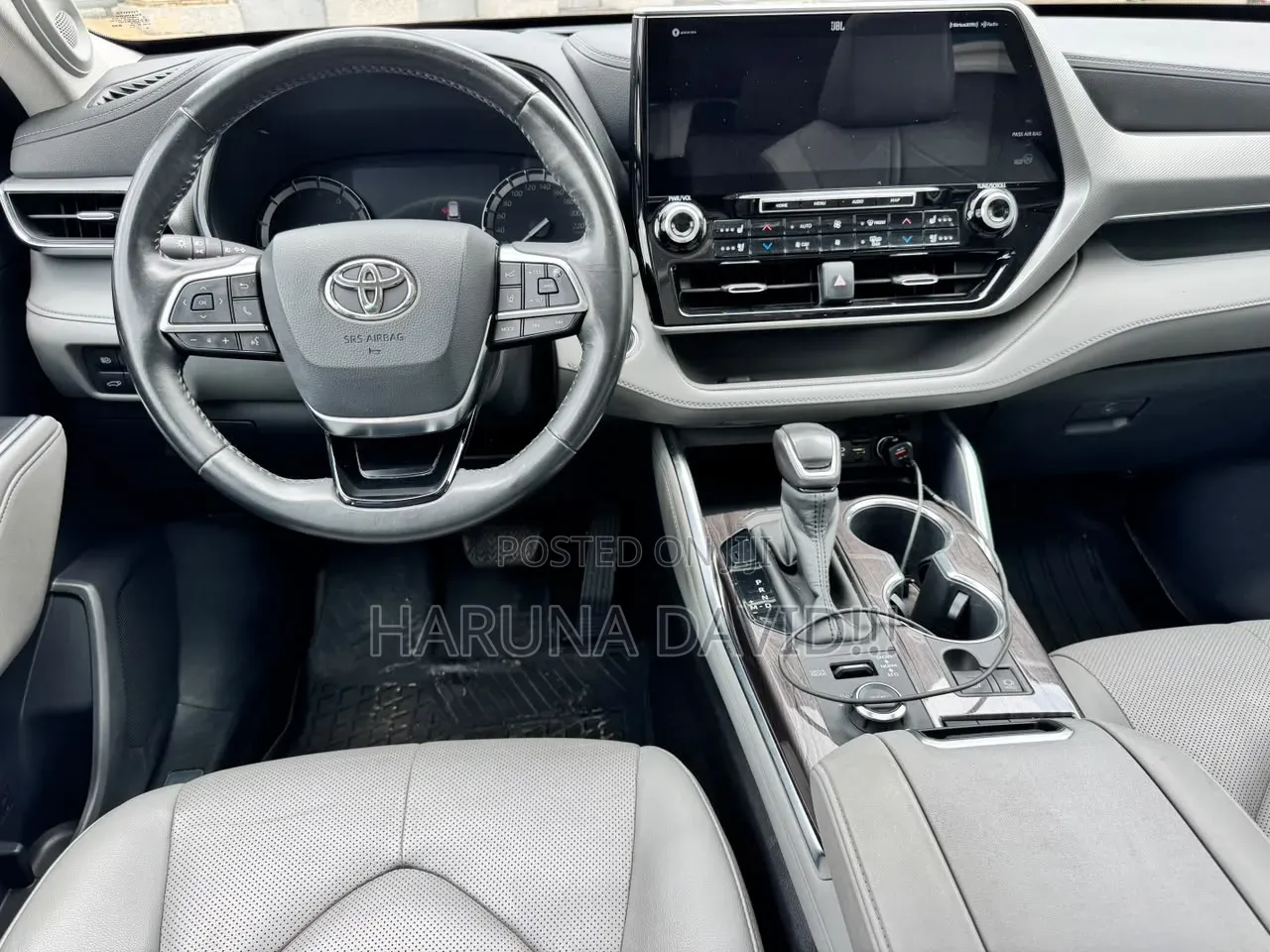 Toyota Highlander Platinum 2021 White