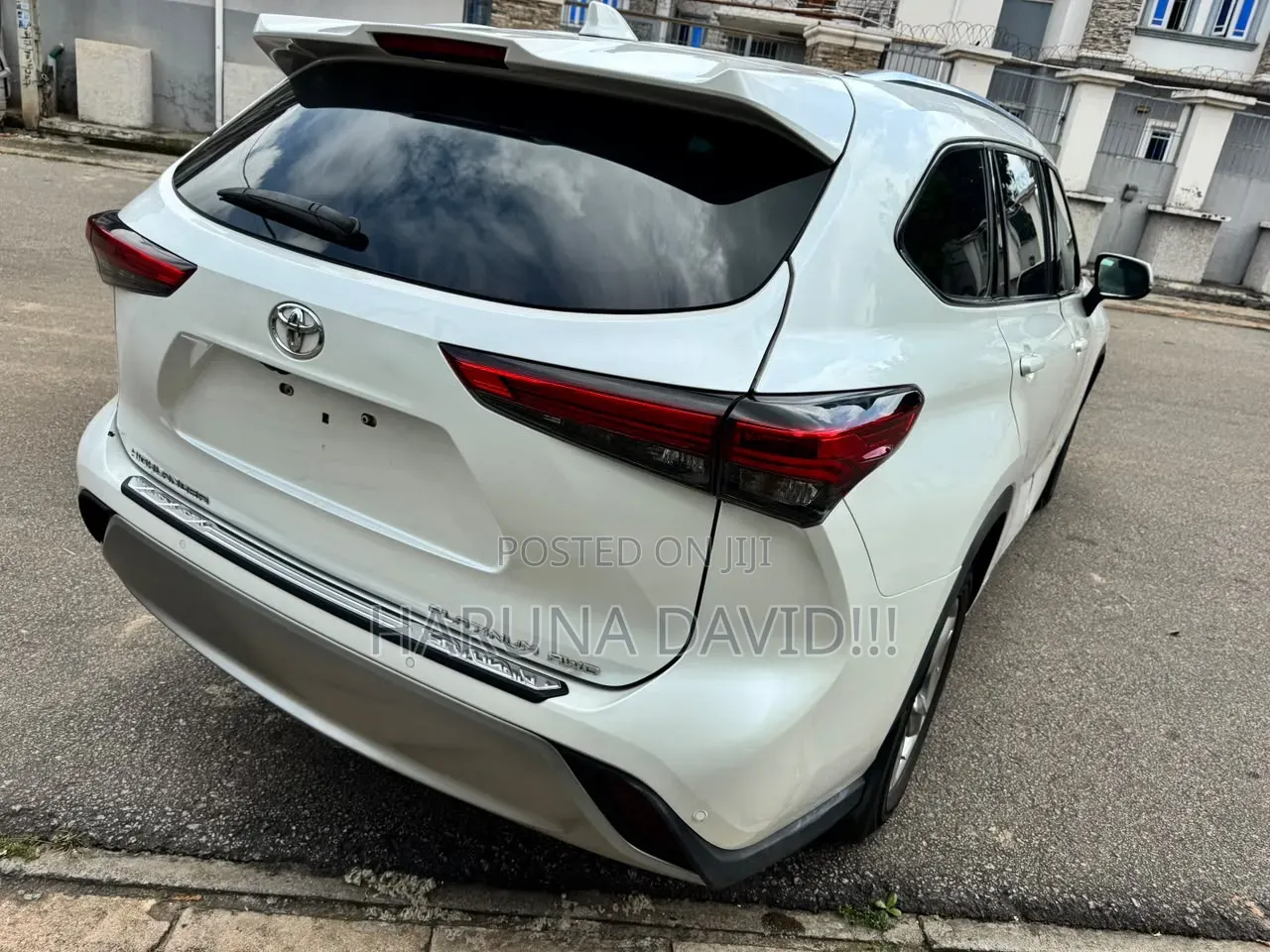 Toyota Highlander Platinum 2021 White