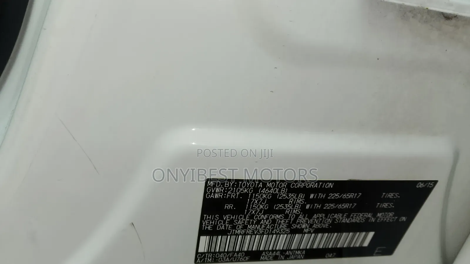 Toyota RAV4 2016 White
