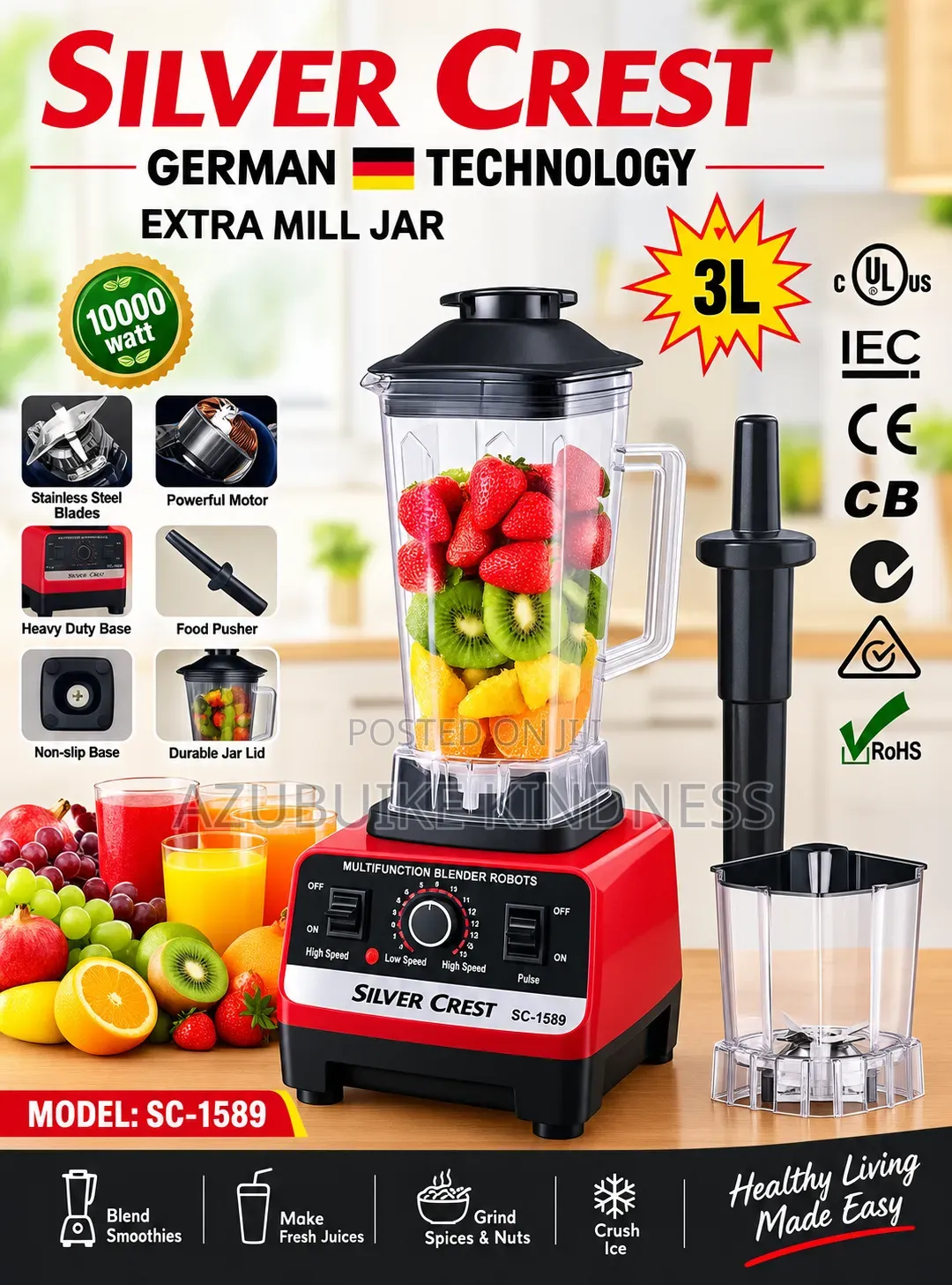 Silver Crest Blender