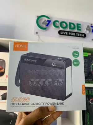 Vidvie Pb025 60000mah Powerbank