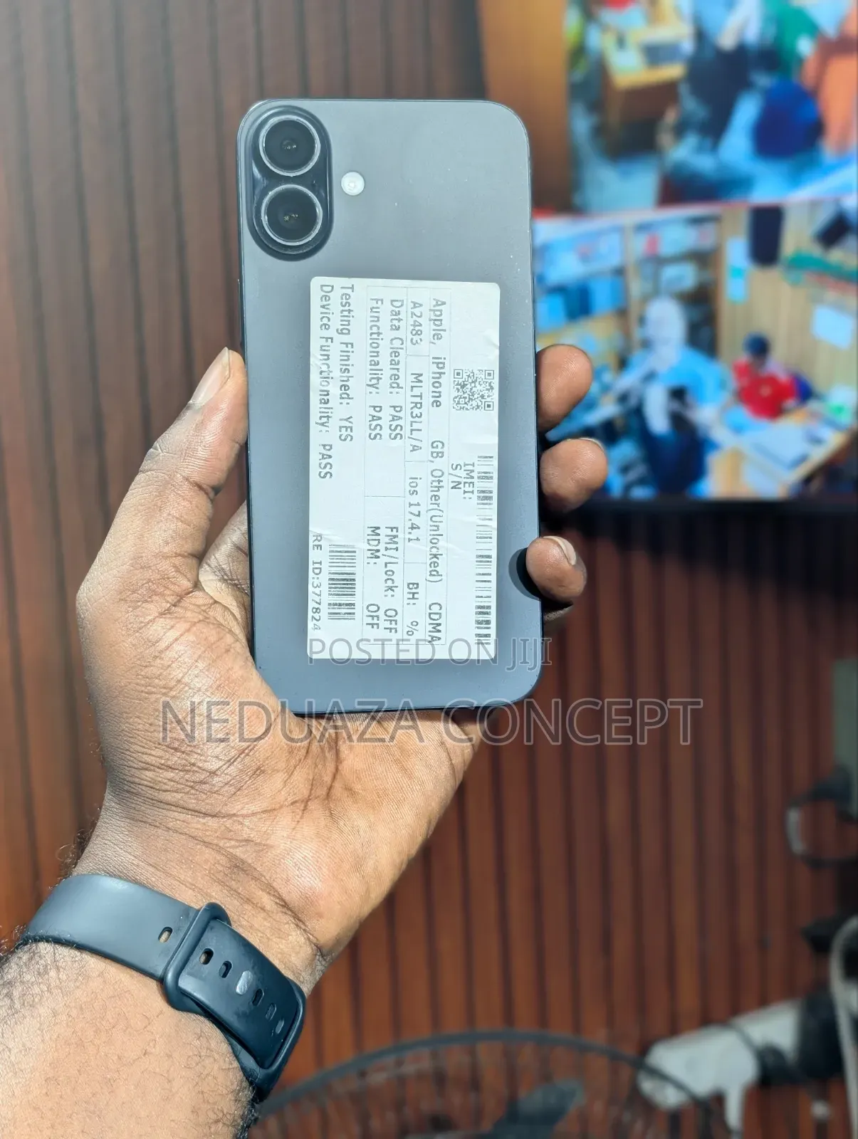 Apple iPhone 16 Plus 256 GB Black