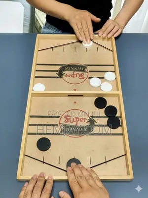 Hand Foosball Board Game (Entertaining, Fun Skill Game)