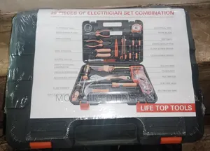35 Pieces Electrician Tool Set / Complete Tool Box