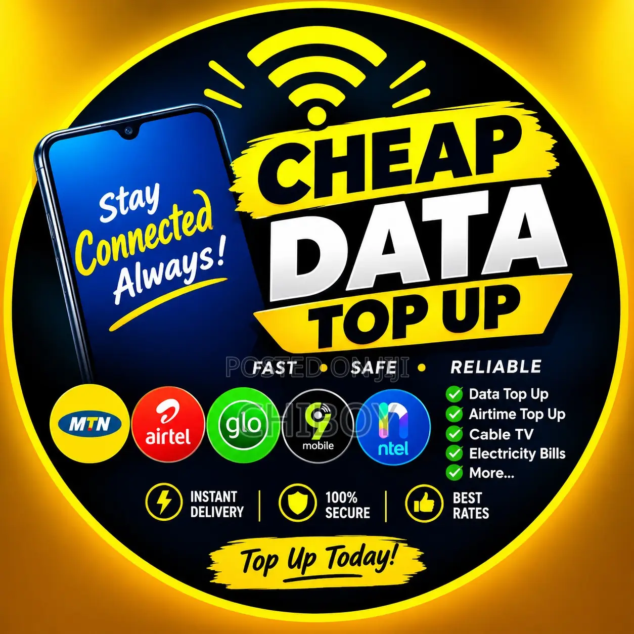 Cheap MTN DATA Topup