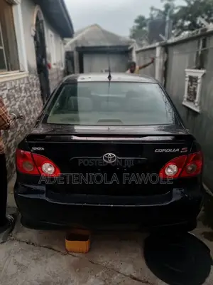 Toyota Corolla S 2005 Black