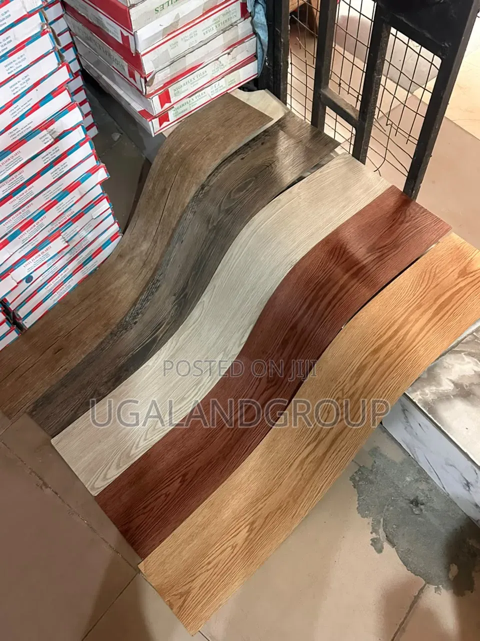Modern Wood Grain Vinyl Flooring