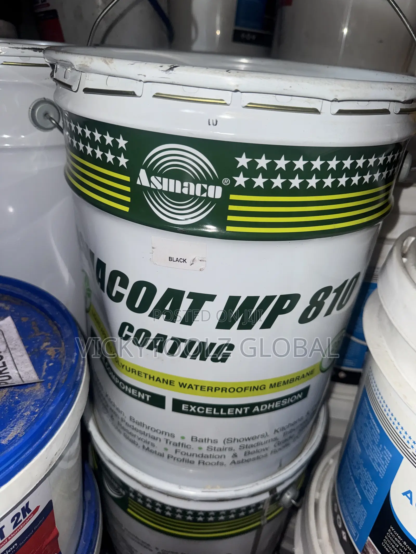 ASMACOAT Wp 810 Liquid Applied Polyurethane Waterproof Membrane Coat