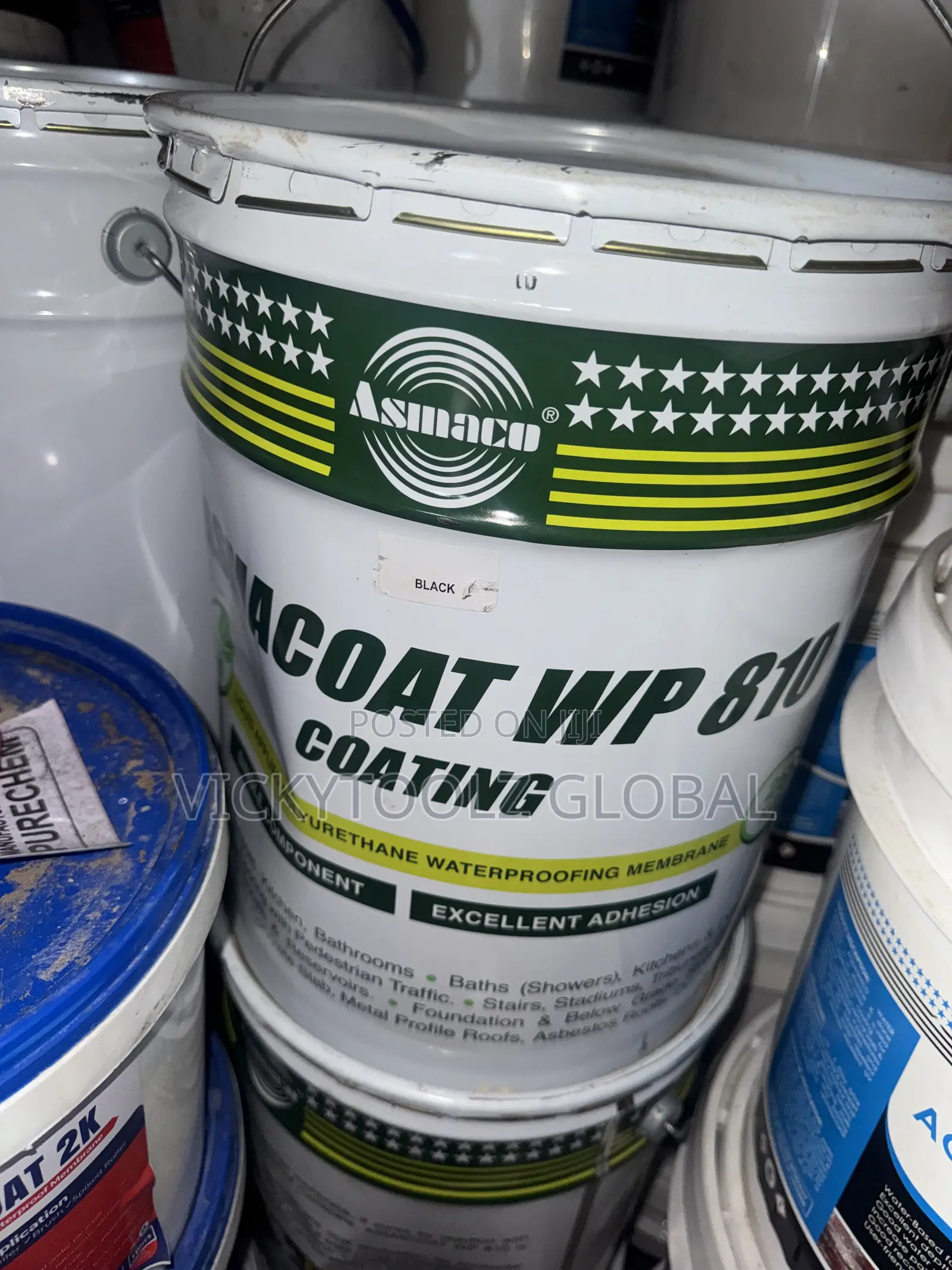 ASMACOAT Wp 810 Liquid Applied Polyurethane Waterproof Membrane Coat