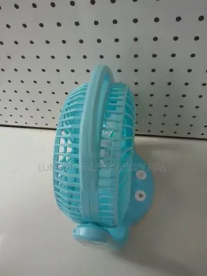DP Rechargeable Desk Fan With LED Light
