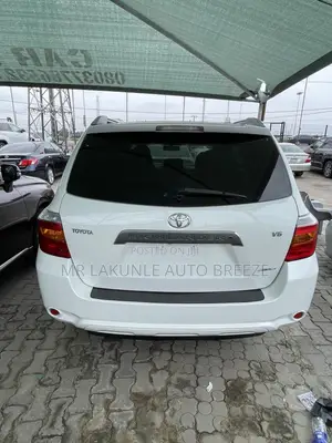 Toyota Highlander 2008 White