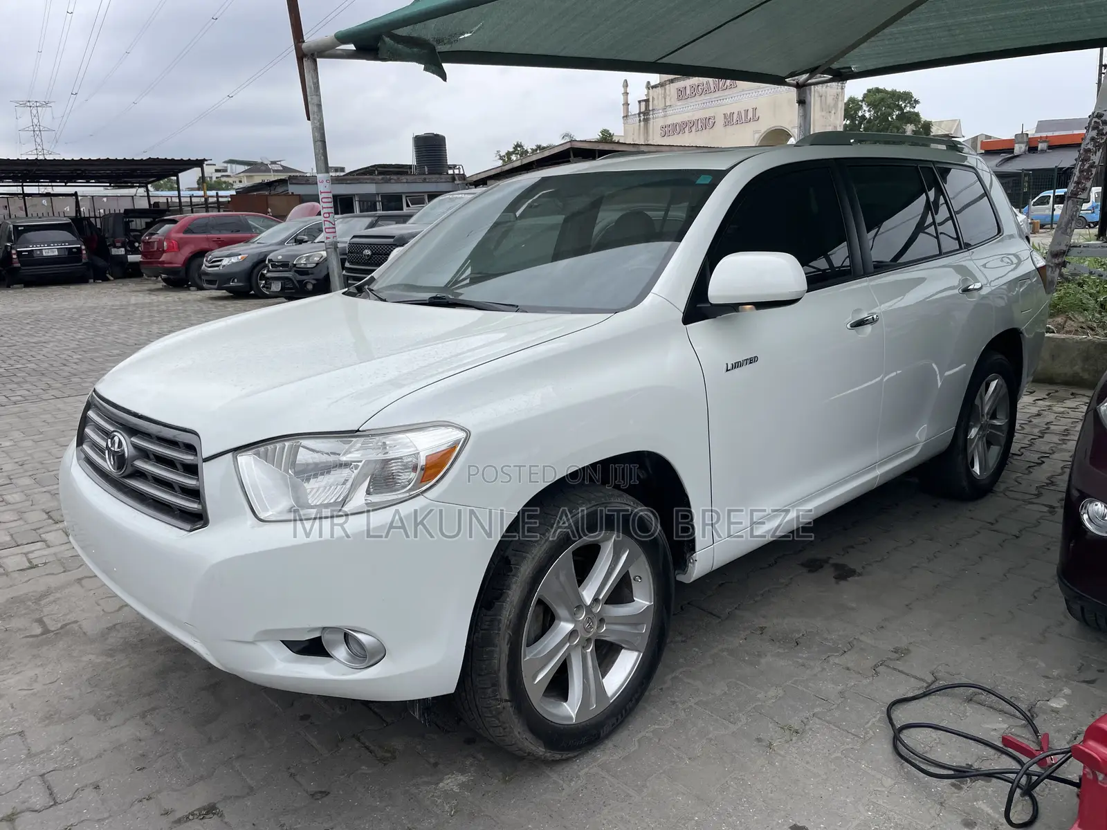 Toyota Highlander 2008 White