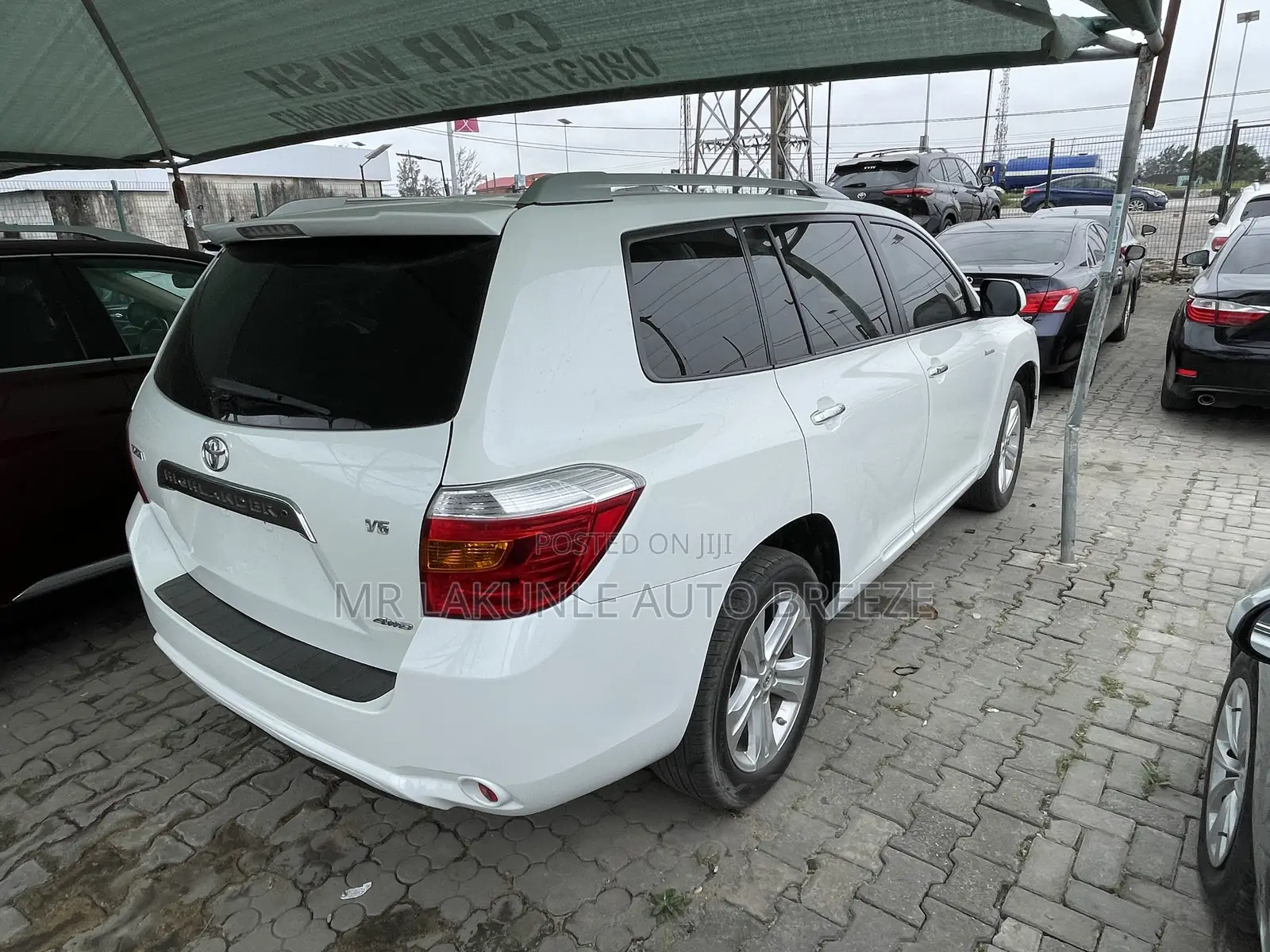 Toyota Highlander 2008 White