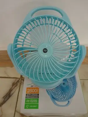 DP Small Portable Rechargeable Table Fan