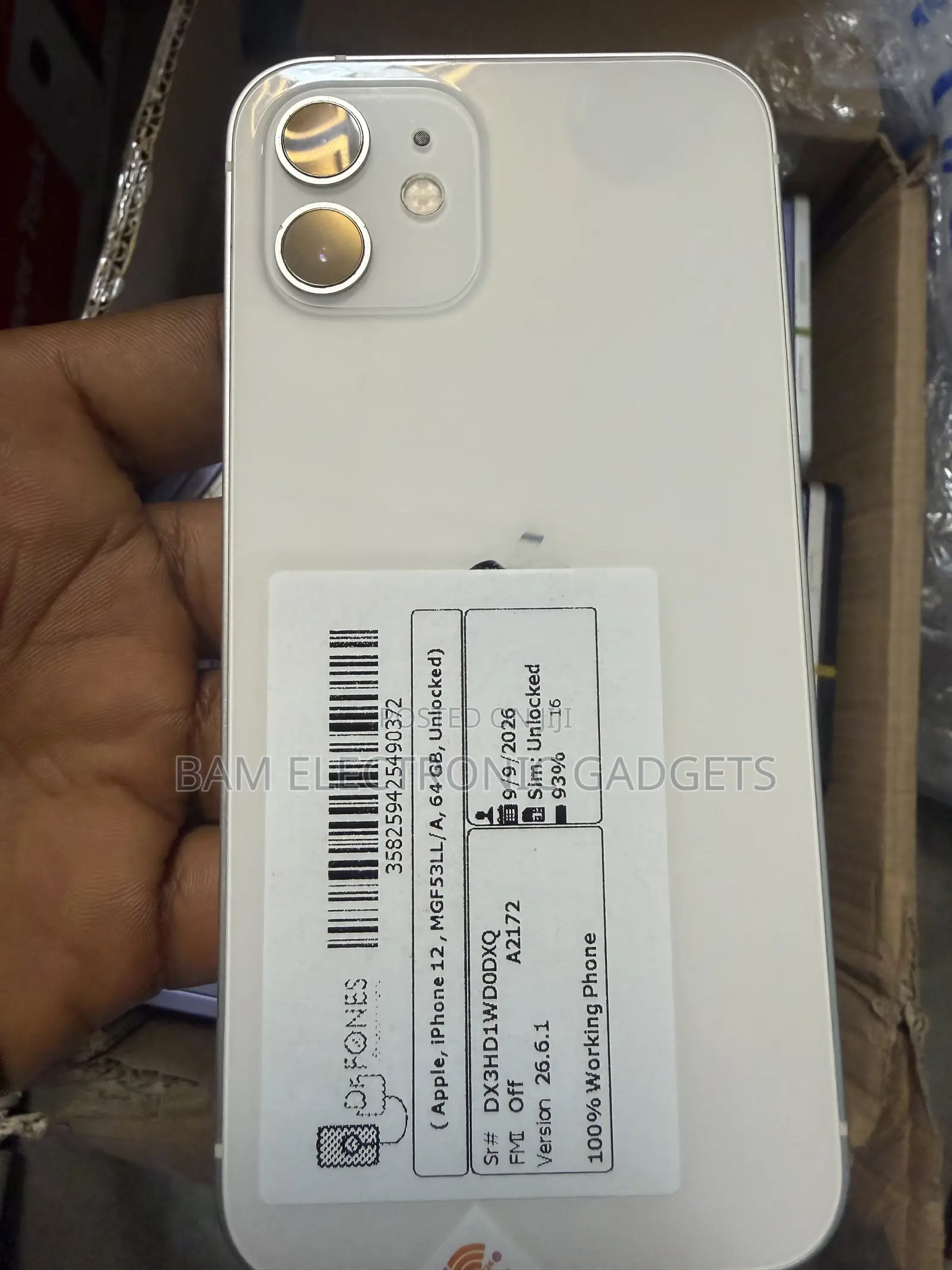 Apple iPhone 12 64 GB White