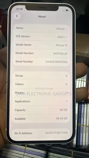 Apple iPhone 12 64 GB White