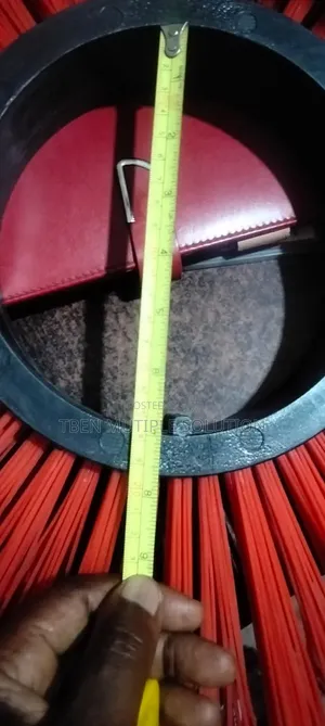 36 Peices Red Industrial Sweeper Tube Brooms