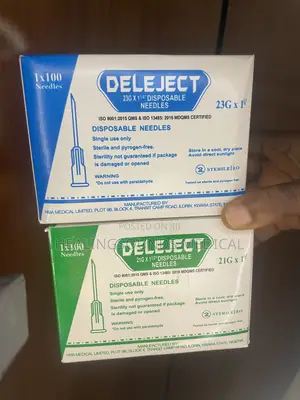 Disposable Needles 21G 23G