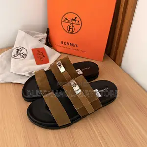 Hermes Jackson Premium Luxury Men Sliippers – Comfortable, Durable