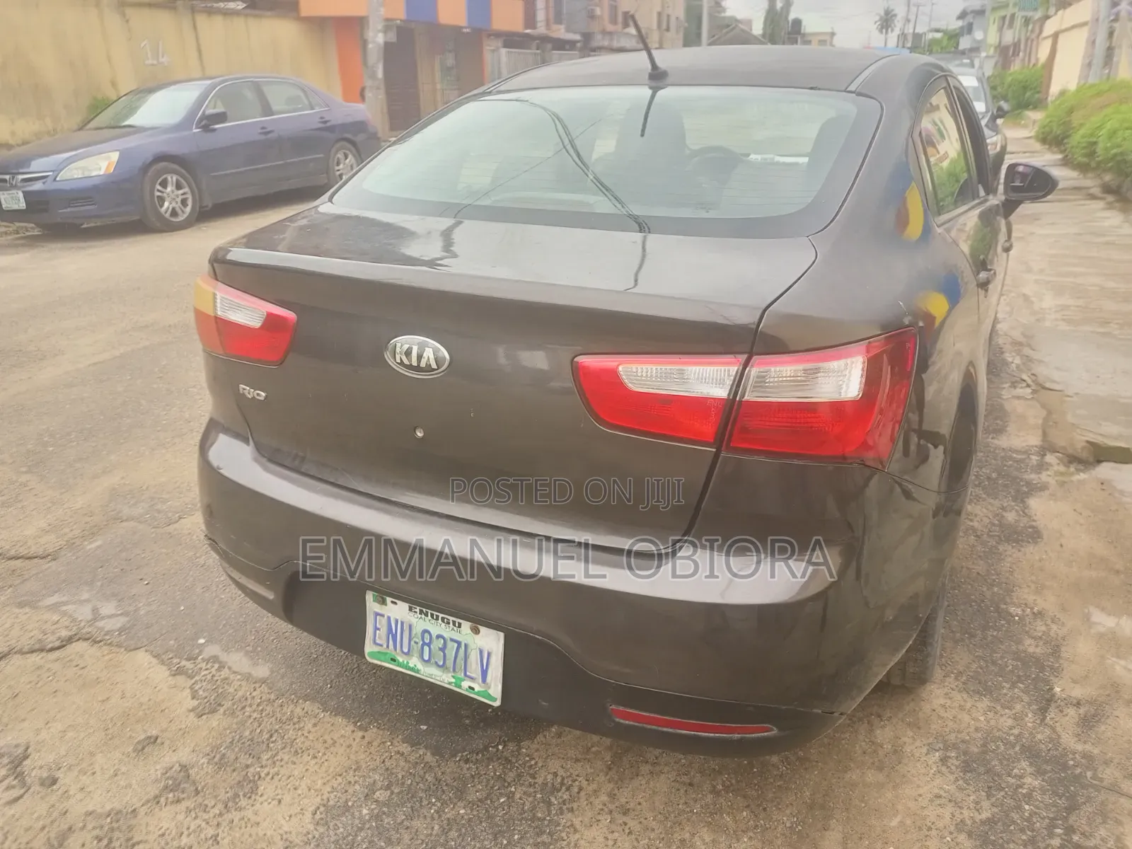 Kia Rio 2014 Brown