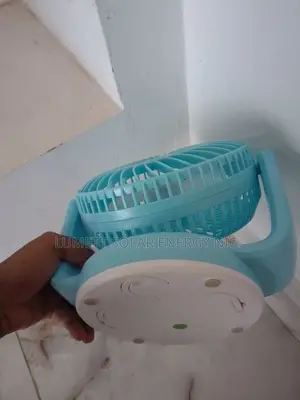 DP Portable Table Fan With Rechargeable Battery