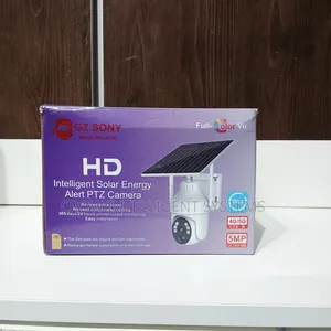 HD Intelligent Solar Energy Alert PTZ Camera