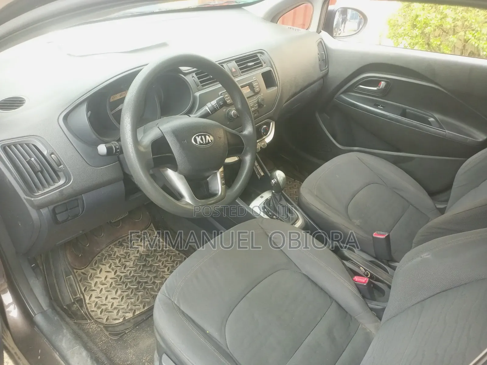 Kia Rio 2014 Brown