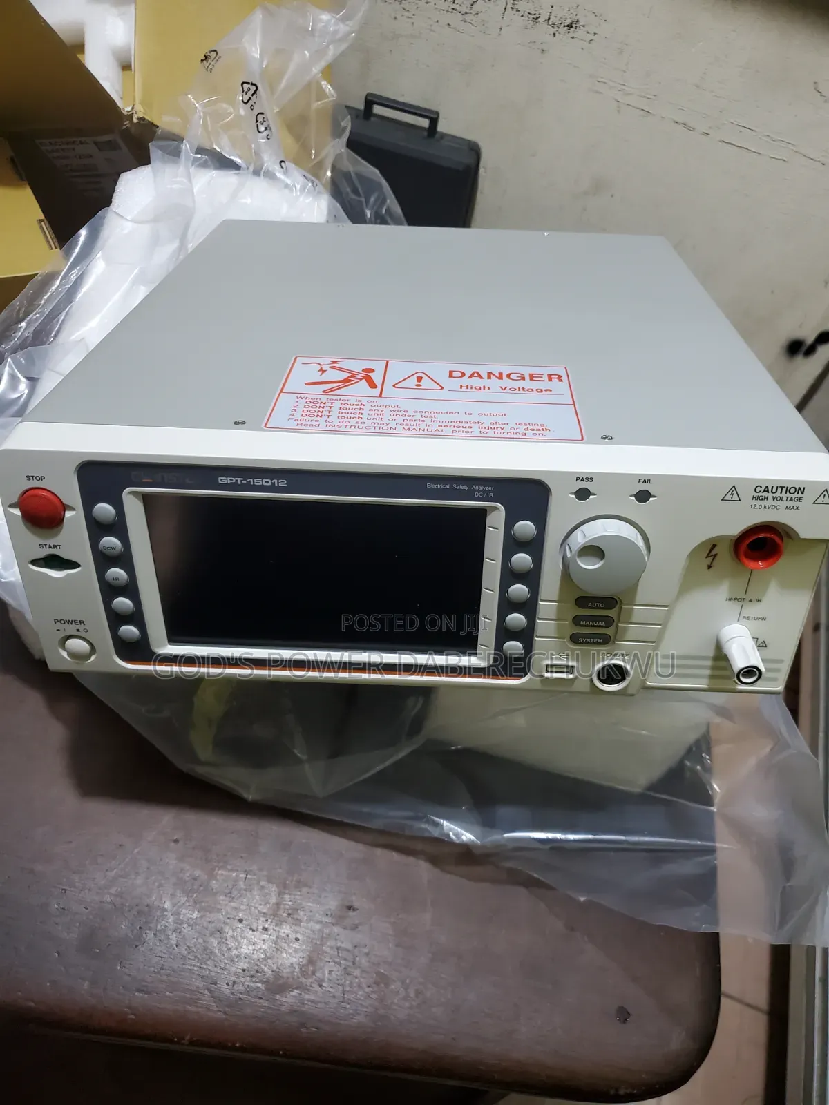 GW Instek GPT-15012 Electrical Safety Analyzer