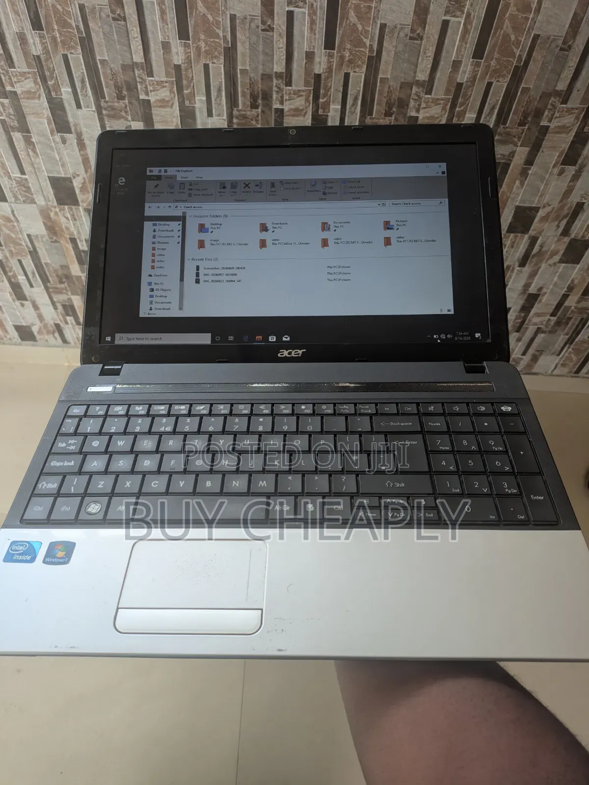 Laptop Packard Bell Dot 4GB Intel Celeron HDD 500GB