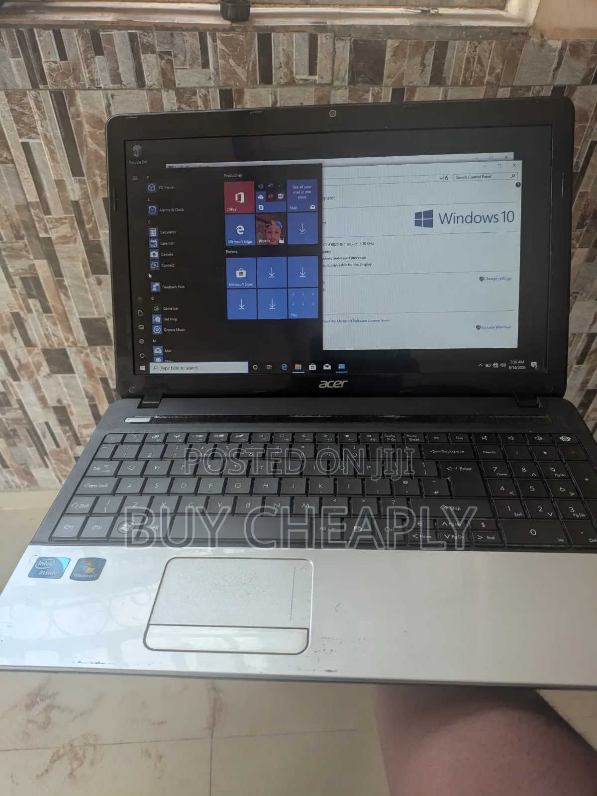 Laptop Packard Bell Dot 4GB Intel Celeron HDD 500GB